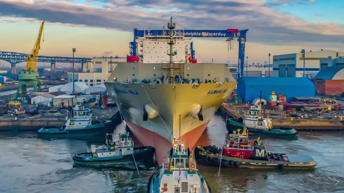 Hanwha Defense USA to Acquire Controlling Stake in Philly Shipyard