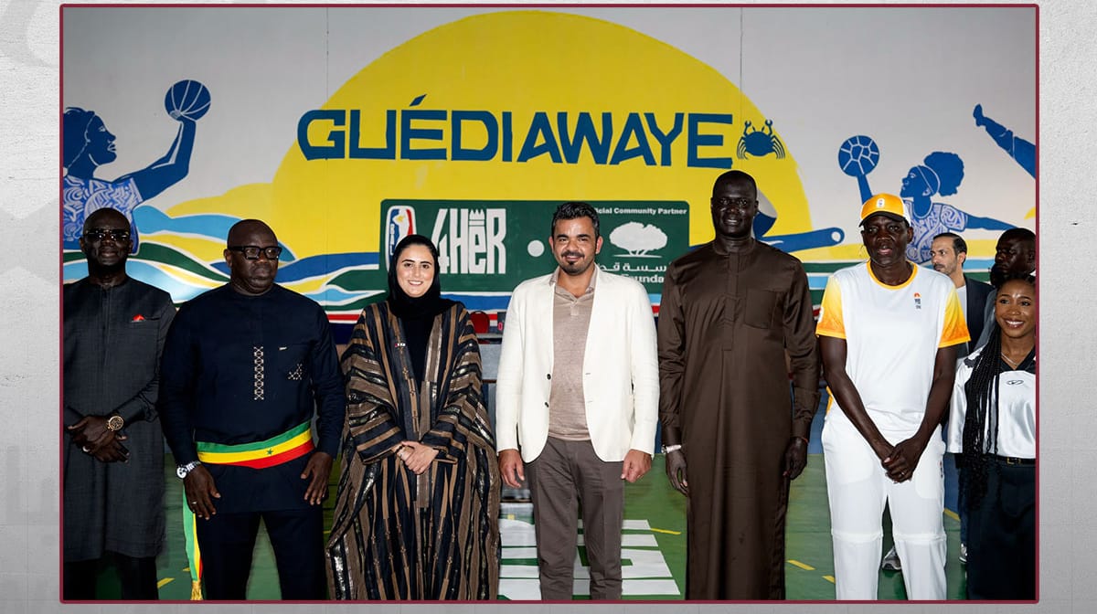 Olympic Council of Asia President Opens BAL4HER Basketball Court in Senegal