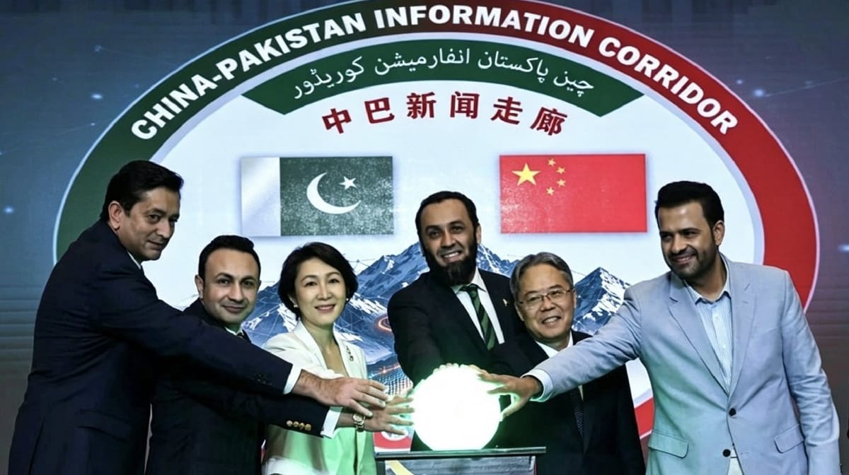 Pakistan, China Launch Information Corridor to Boost Bilateral Ties