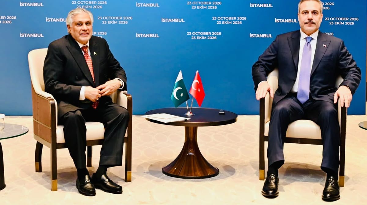 Pakistan Foreign Minister meets Turkish counterpart in Istanbul