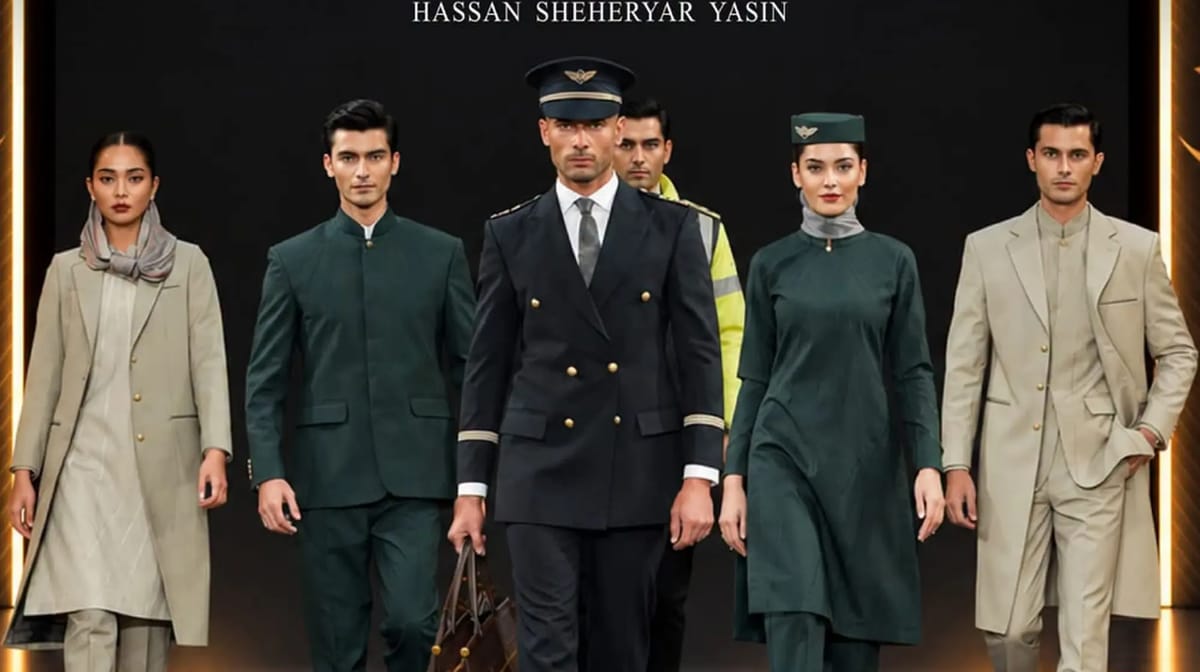 Pakistan International Airlines Unveils New Cabin Crew Uniforms Designed by HSY