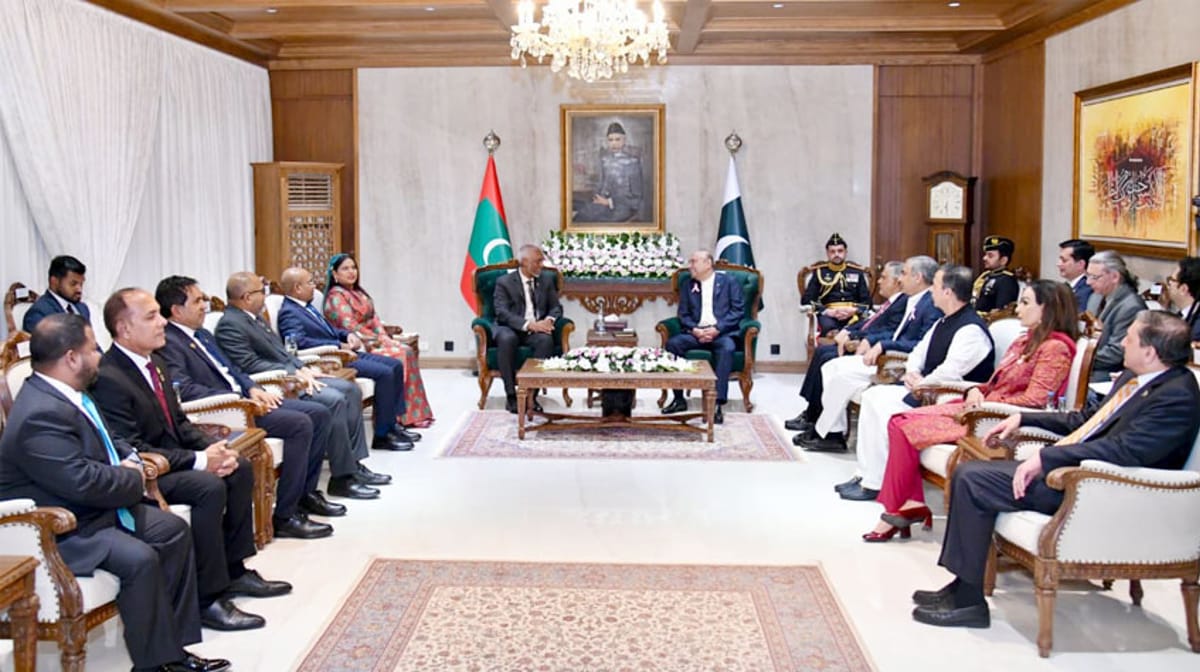 Pakistan, Maldives Vow to Boost Bilateral Ties in Key Areas