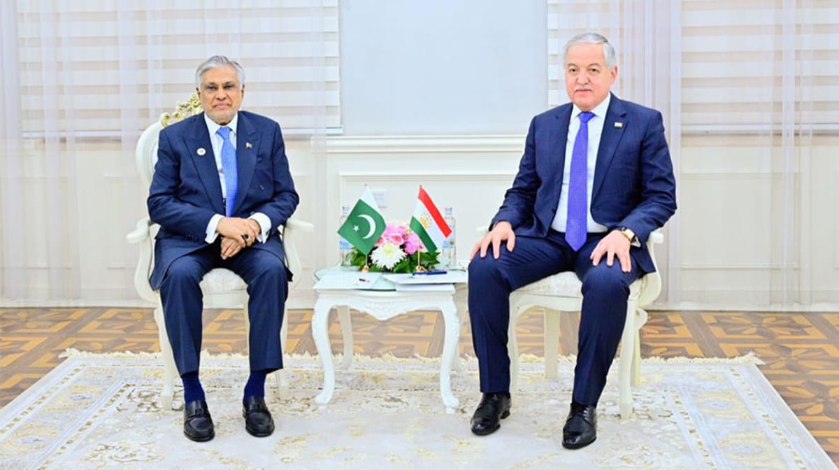 Pakistan, Tajikistan Vow to Boost Economic Ties