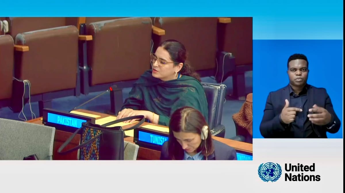 Pakistan Thanks UN Special Rapporteur for Report on Rights of Persons with Disabilities
