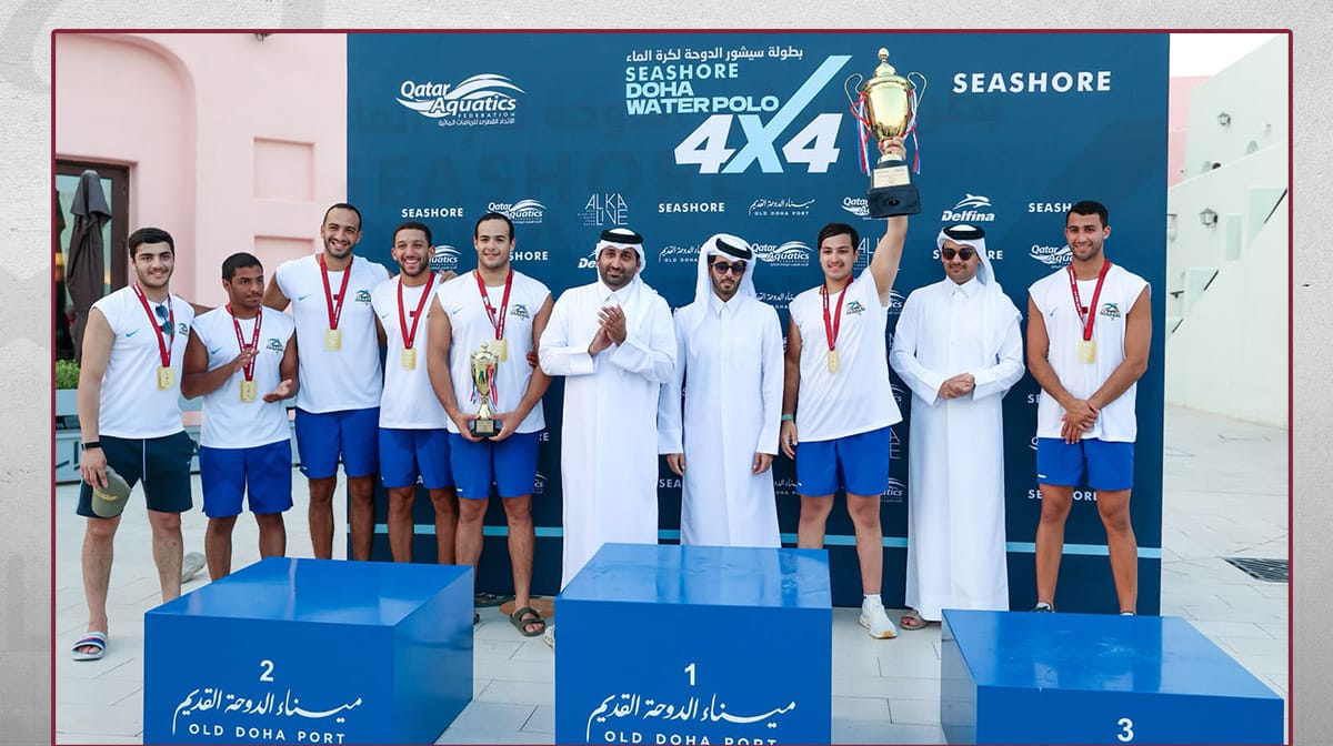 SeaShore Doha Water Polo 4×4 Tournament Concludes at Old Doha Port