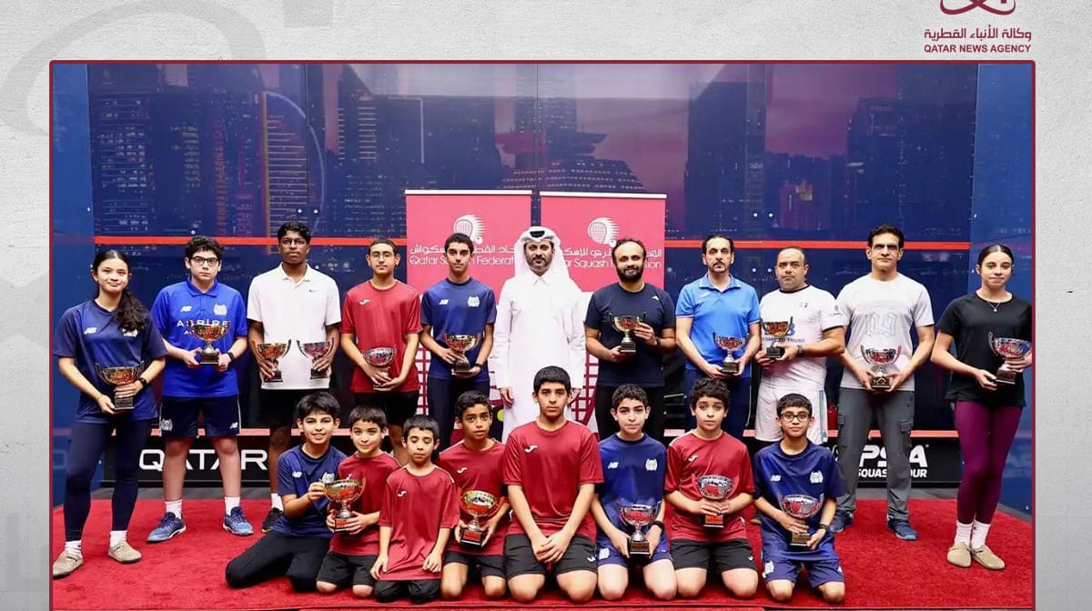 Talal Bader Wins Men's Professional Title at Khalifa Open Squash Championship