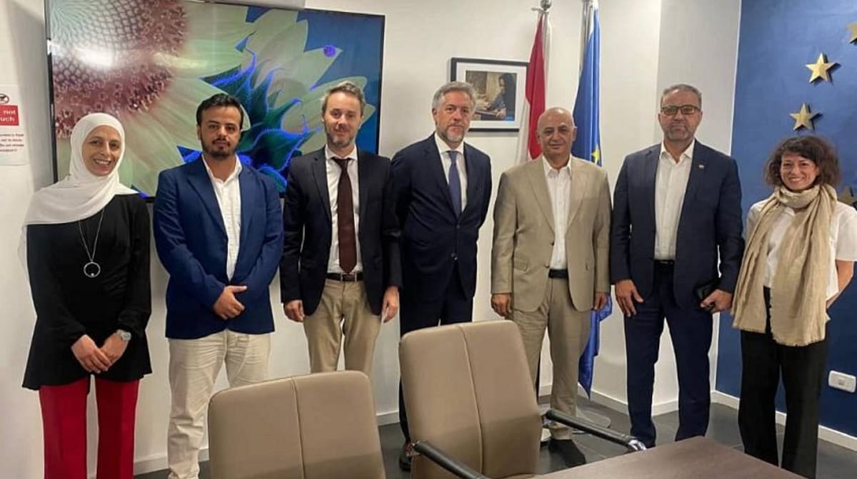 Yemen's Water Minister Discusses EU Cooperation on Climate Change and Water Security